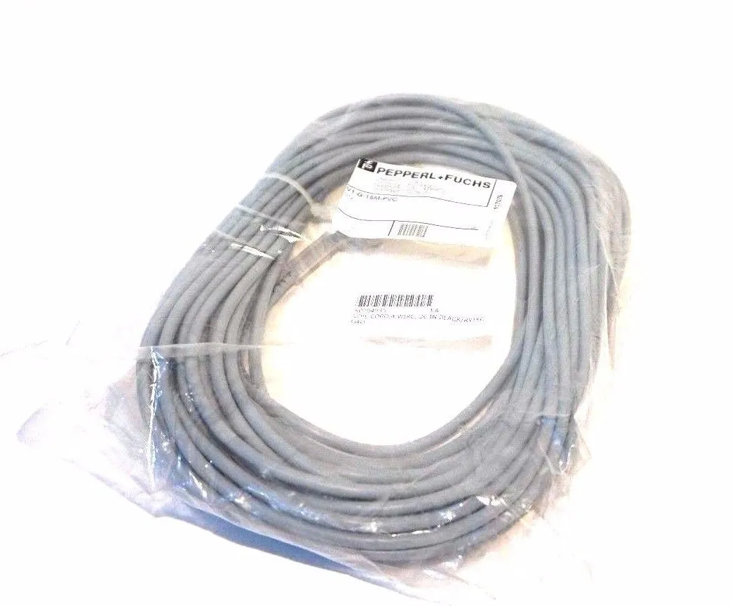 NEW PEPPERL & FUCHS V1-G-15M-PVC CORDSET V1G15MPVC