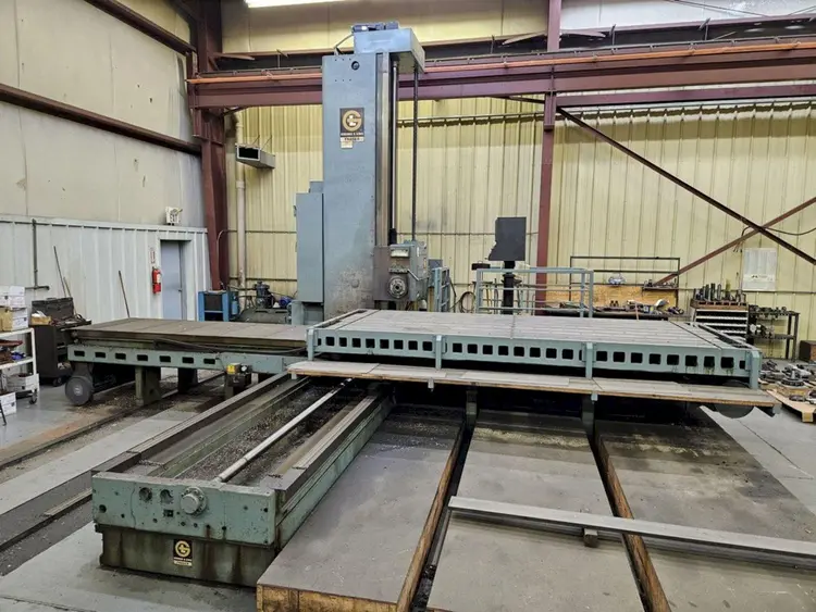 Used 1971 GIDDINGS & LEWIS FRASER H6-T Horizontal Planer Type Boring Mills Ohio US | G-2000, Inc. #1079545