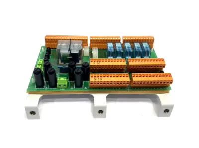 U704 | Cinpres Gas Injection  Relay & Connector Board PCB, Issue 1.1, Finder Relays - Used