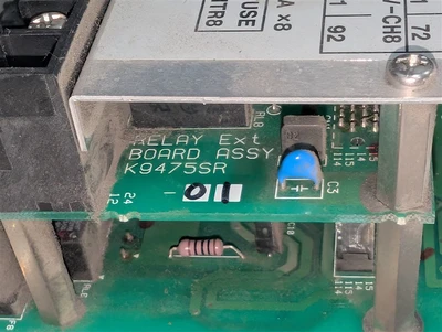 Yokogawa K9475RR-01 / K9475SR-01 O2Mation Power Ext / Relay Ext Assembly Used