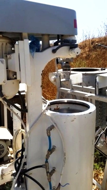 Cepa Z101 tubular bowl centrifuge, 316SS.