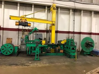 12" x .008" - .125" x 4,000 LBS. SLITTING LINE (USED)