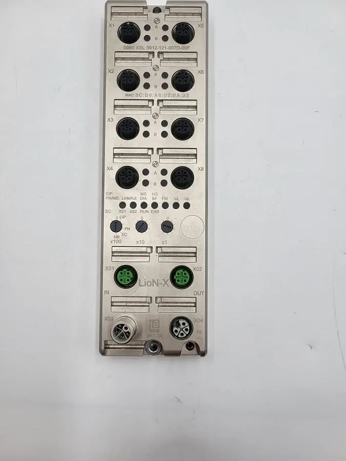 Used LION-X LION-X M12 IO-L MOUNTING: 2 HOLE SCREW MOUNTING WITH STANDARD M4 X 25 / 30 SCREWS AND SELF-LOCKING Nuts & Screws | ND Industrial Surplus #1216553