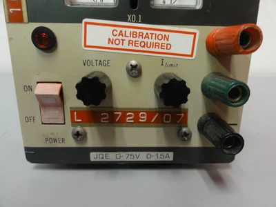 USED KEPCO JQE 75-1.5M