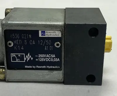 Used REXROTH HED8-OA-12/50 Miscellaneous Equipment (Electrical & Power) | Surplus Asset Holdings #1188738