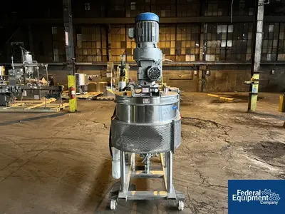 USED Dover Corporation 40 Gal Dover Dual Motion Kettle, Model NEM-40, 316 S/S, 100#