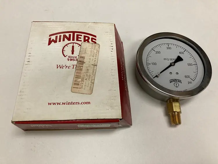 New | in-Stock WINTERS PFQ716R1 Universal Pressure Meters Ohio US | Surplus Asset Holdings #1235036