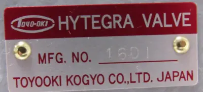 NEW TOYOOKI KOGYO HG11J5116 MANIFOLD NGL6115657 HD1-2WD-BCA-025B-WYD2-S