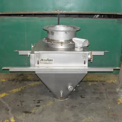 SPC7112  Bin Hopper Silo 10 cu.ft., bulk storage bin, Stainless Steel