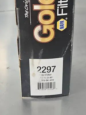 Napa 2297 Gold Air Filter Loc5C23