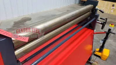 Akyapak 4'x11 GA 3 Roll Initial Pinch Plate Roll, Model AS90-12/2.5 - NEW