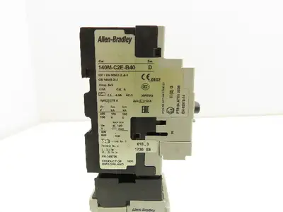 Allen Bradley 190E-KMND2-CB40S Motor Starter Breaker 120V Contactor 100-K05*10