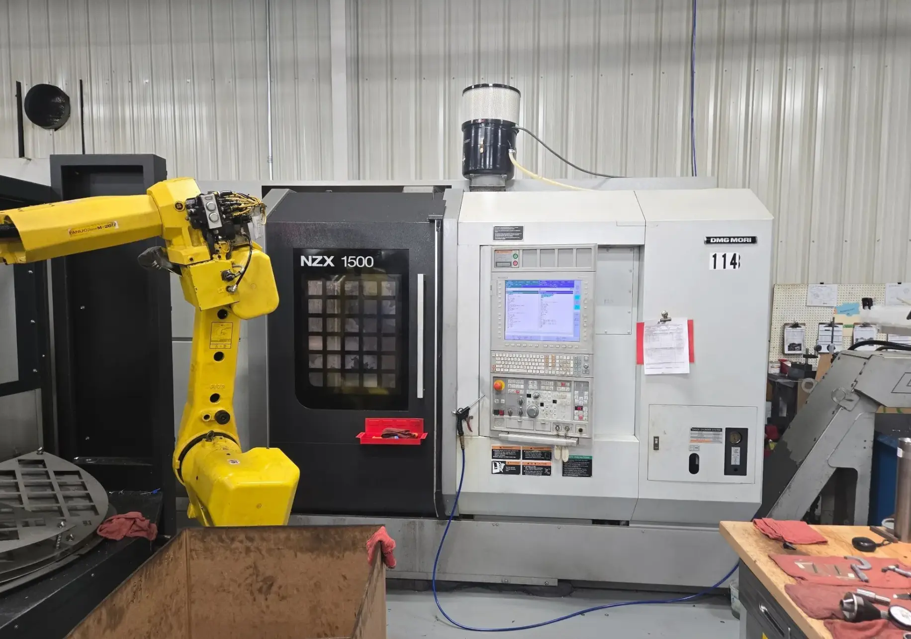 USED 2014 DMG MORI SEIKI NZX1500/800S
