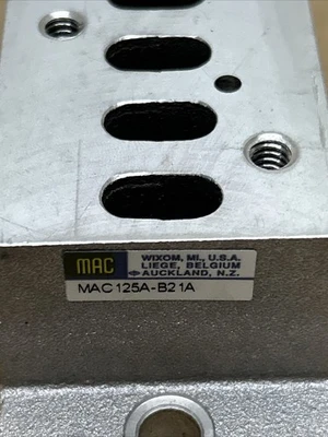 NEW MAC Valve MAC125A-B21A
