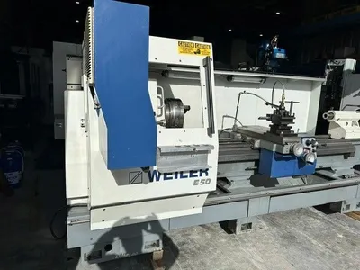 Used 2006 WEILER E50/2000 CNC Lathes Alberta CA | Merchant Machine Tools Inc #1540675