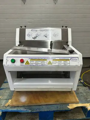 Oliver 732-N Front-Load Bread Slicer,-1/2" 115v Fully Refurbished Tested and Working
