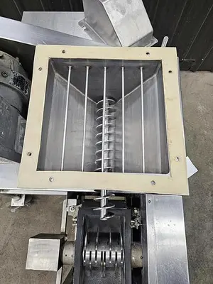 Used Fitzpatrick Hammer Mill, Swinging Hammers, With Screw Feeder