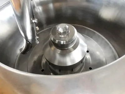 Rousselet Robatel DRC 100 Vx AV 2S mot vertical peeler centrifuge, 904L SS.