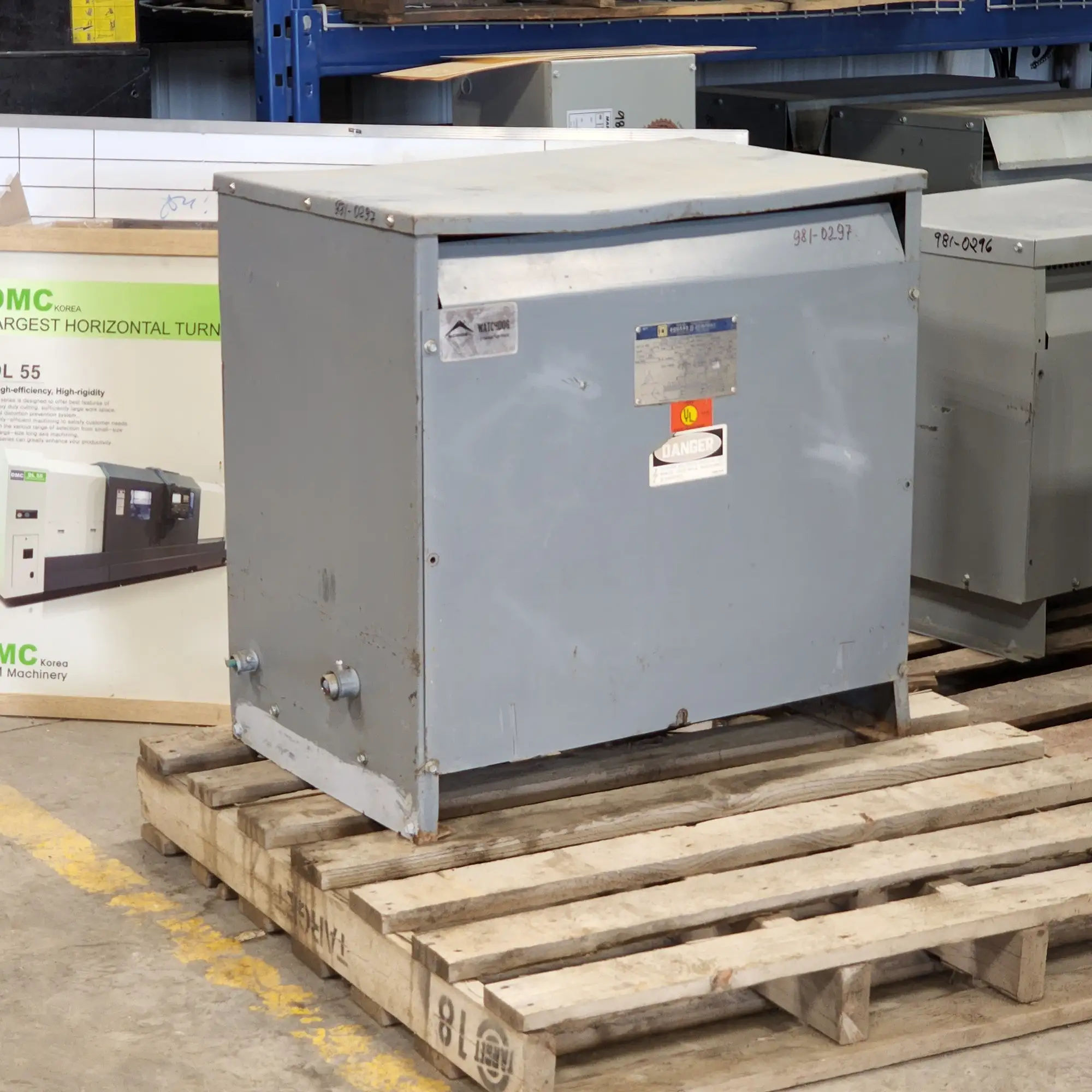 45 KVA - 480D to 208Y/120V 3 Phase Isolation Transformer