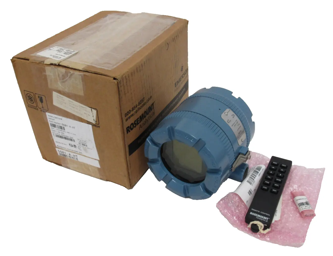 NEW ROSEMOUNT 5081-A-HT PRESSURE TRANSMITTER AND REMOTE 5081AHT