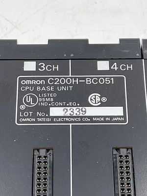 Used OMRON OMRON C200H-BC051 Misc Electrical & Power Parts | ND Industrial Surplus #1214523