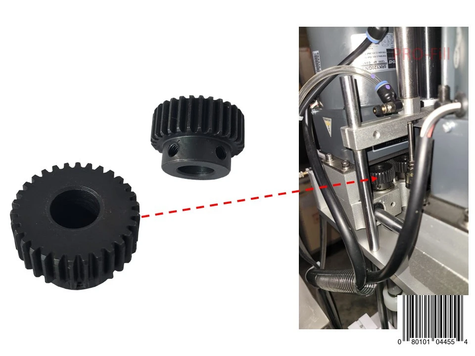 Gear (ID=12mm OD=32mm) - Capping Machine