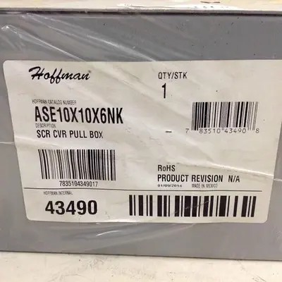 NEW HOFFMAN ASE10X10X6NK