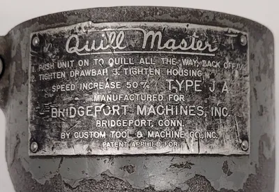 BRIDGEPORT TYPE JA Quill Master Tooling & Accessories, Tooling | Machinery Central (11)