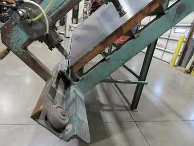 RM Evans Ezy Frame 4'x 12' Face Frame Assembly Pneumatic Clamp Table 45°