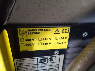 Used ESAB WARRIOR 500 CC/CV Welding Machinery (Other) Ohio US | HGR 24 #1048048