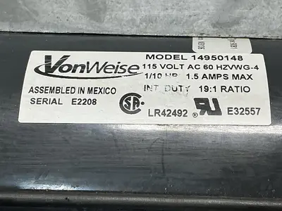 USED VONWEISE 14950148