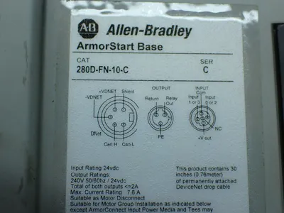 USED ALLENBRADLEY 280DFN10C