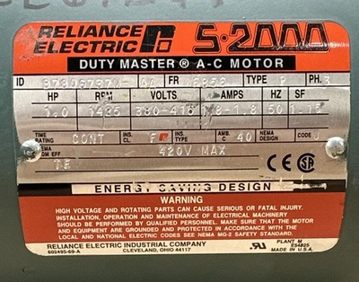 NEW Reliance Electric B7806737M-AA