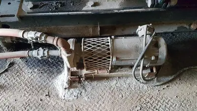 USED EMSCO F-500 TRIPLEX MUD PUMP