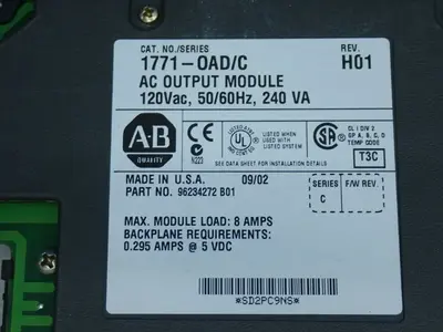 USED ALLENBRADLEY 1771ASB