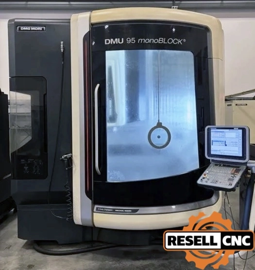 Used 2018 DMG Mori DMU 95 monoBLOCK Vertical Machining Centers Florida US | Resell CNC #1404006