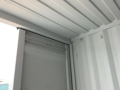 2026 40’L x 8’W x 9’ 6”T High Cube Shipping/Ground Container, swing doors on one end and four sets o...