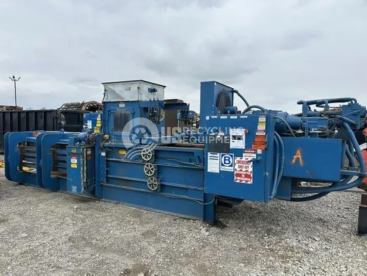 Used BALEMASTER ONE 42100G-8 & ONE 4275G-8 AUTO-TIE BALERS Balers New York US | US Recycling Equipment #1244460