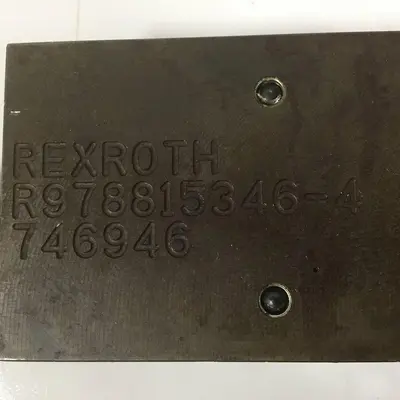 Used REXROTH R978917495 Valves/Fittings Michigan US | Ideal Machinery #1277140