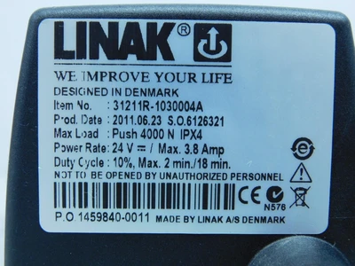 Used LINAK _UNKNOWN_ Parts (Hydraulics and Pneumatics) | OCO Industrial #1656227