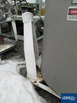 USED Ketema 48" x 30" Ketema Mark III Basket Centrifuge, 316L S/S