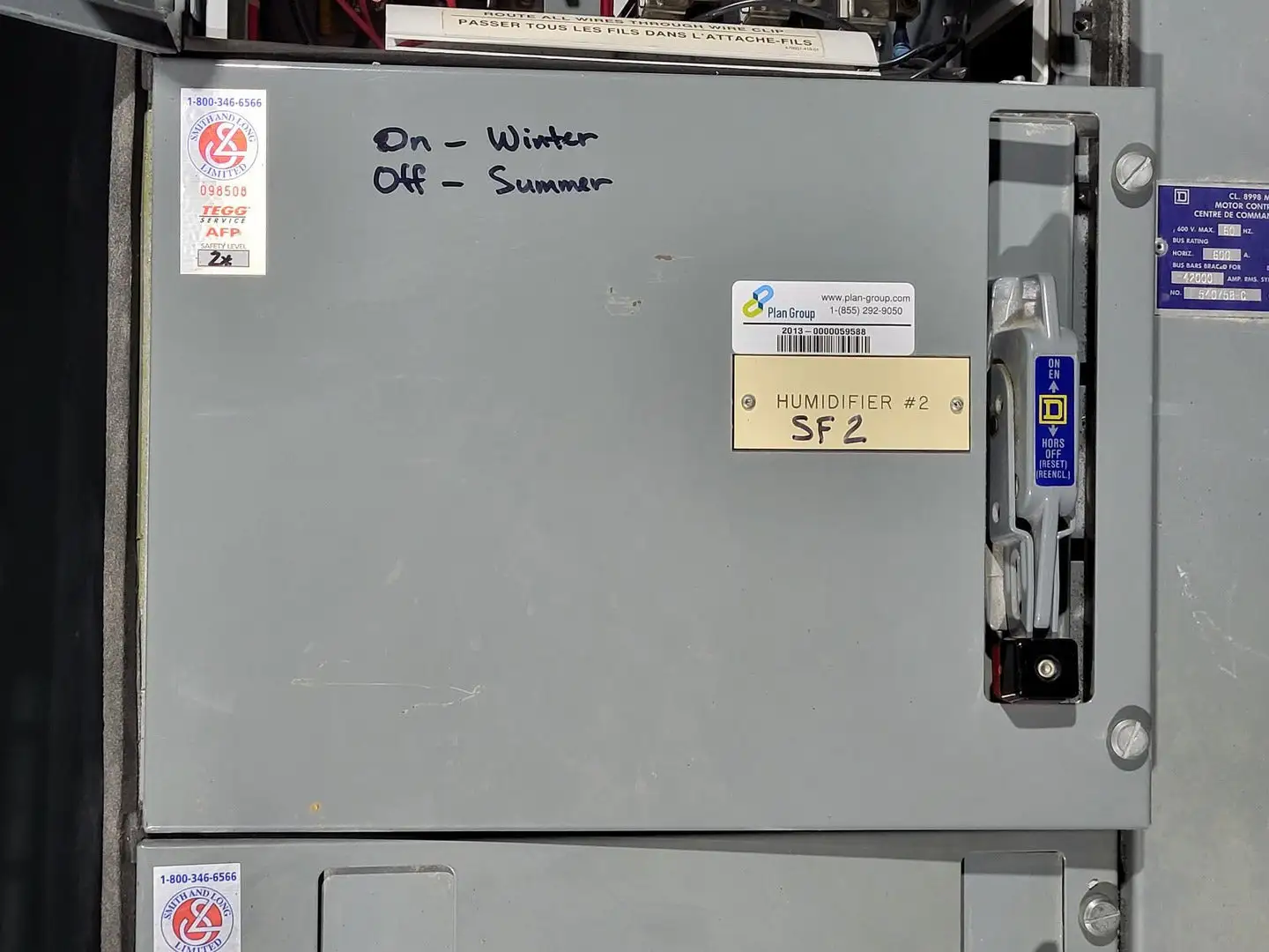100 Amp 600 volts Fused Disconnect Switch 8998