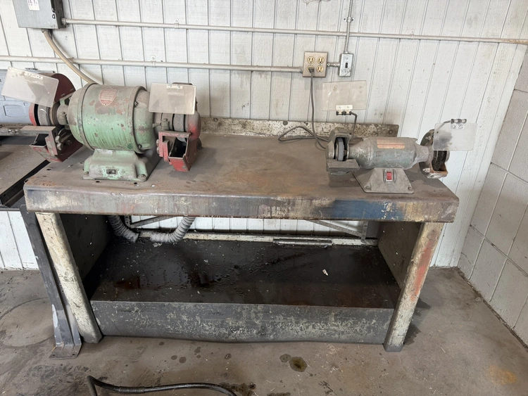 Used _UNKNOWN_ _UNKNOWN_ Pedestal Type Grinders (Double End) Indiana US | Miedema Asset Management Group #1414826