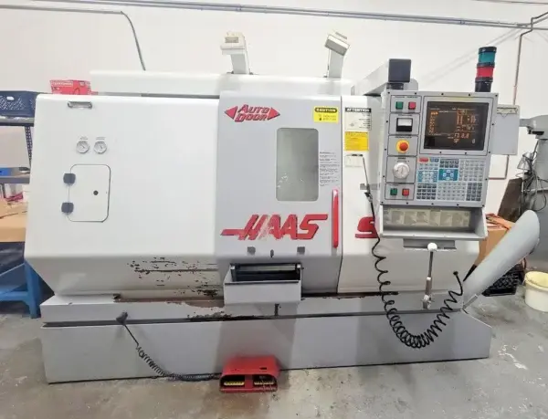 Haas SL-20T CNC Lathe Turning Center with Tailstock Year 2000 Runs Good