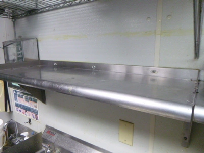 Stainless Steel Wall Shelf
