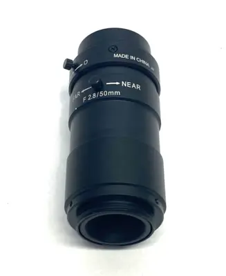 Used Keyence High-Resolution Low-Distortion Lens f 2.8/50 mm Optics Michigan US | Maverick Industrial Sales #1454350