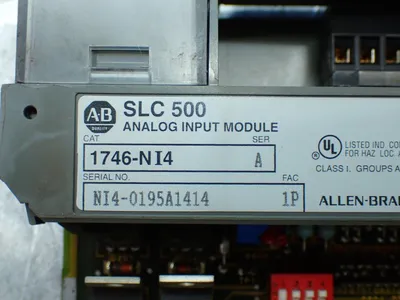 USED ALLENBRADLEY 1746NI4