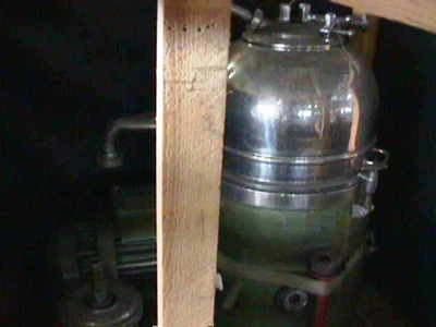 Westfalia TA 35-01-506 solid bowl separator, 316SS.