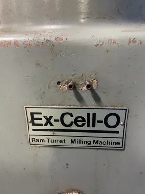 Used EXCELLO 602 Vertical Mills Ohio US | HGR 24 #1005903
