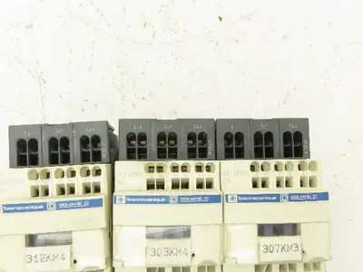 Telemecanique LC1D093 BL Contactor 24VDC Coil 5HP 480VAC 9A 3PH Lot of 3